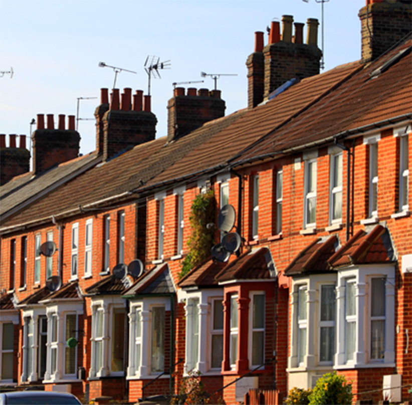 A professional view of a residential house representing profitable buy to let investment opportunities in rugby